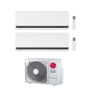 LG Dualcool Deluxe 9k + 12k WiFi Dual Split Air Conditioning Kit - Multi A++ Unit