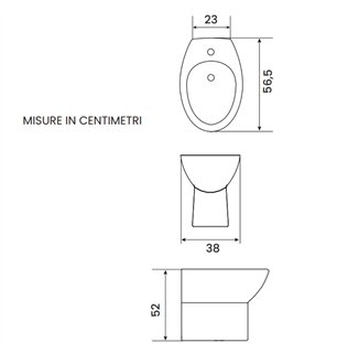 Bidet blanc sur pied pour personnes âgées et handicapées – Accessible aux personnes âgées et handicapées
