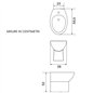 Bidet blanc sur pied pour personnes âgées et handicapées – Accessible aux personnes âgées et handicapées Bidet blanc sur pied pour personnes âgées et handicapées – Accessible aux personnes âgées et handicapées