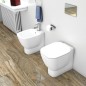 Paire de sanitaires encastrés en céramique blanc alpin - One | RAK Ceramics Paire de sanitaires encastrés en céramique blanc alpin - One | RAK Ceramics