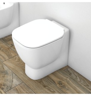Paire de sanitaires encastrés en céramique blanc alpin - One | RAK Ceramics