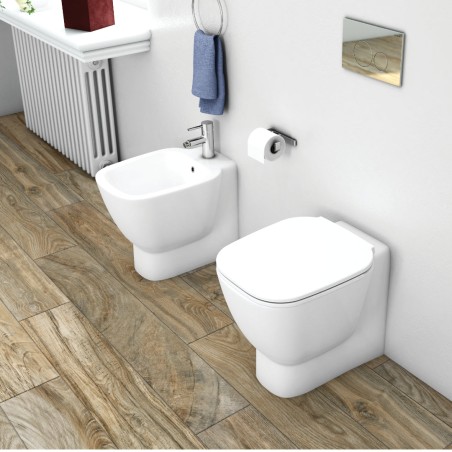Robinetterie sanitaire affleurante One - RAK Ceramics, blanc, avec siège