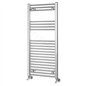 Radiateur sèche-serviettes de salle de bains 112x50 cm chromé avec raccords standard - Aly Radiateur sèche-serviettes de salle de bains 112x50 cm chromé avec raccords standard - Aly