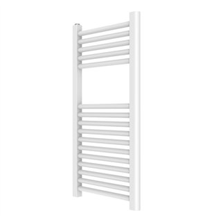 Radiateur sèche-serviettes blanc 120x50 cm avec connexions standard - Opy