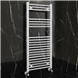 Radiateur sèche-serviettes de salle de bains blanc 112x50 cm avec connexions standard - Opy Radiateur sèche-serviettes de salle de bains blanc 112x50 cm avec connexions standard - Opy