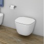 WC suspendu avec abattant softclose blanc alpin - One | RAK Ceramics WC suspendu avec abattant softclose blanc alpin - One | RAK Ceramics