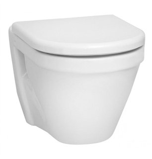 WC traditionnel blanc suspendu 52x36 cm - série S50 | Vitra