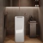 Lavabo carré 36xH90 cm blanc - Petit | RAK Ceramics Lavabo carré 36xH90 cm blanc - Petit | RAK Ceramics