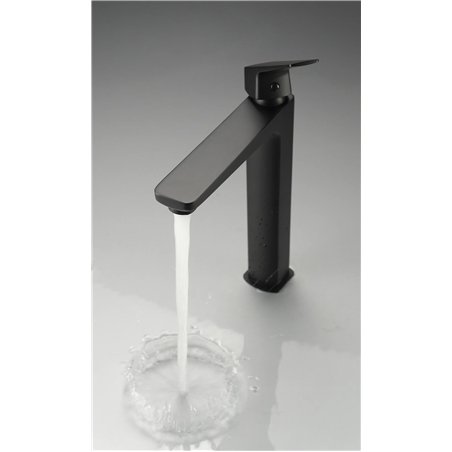 Mitigeur de lavabo en laiton finition noire - Vetox