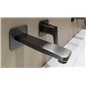 Mitigeur monocommande encastré de lavabo finition titane - Vetox Mitigeur monocommande encastré de lavabo finition titane - Vetox