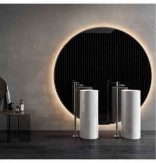 Lavabo rond à poser 36x36 blanc - RAK Petit, céramique