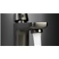 Mitigeur de lavabo en laiton avec finition couleur titane - Vetox Mitigeur de lavabo en laiton avec finition couleur titane - Vetox