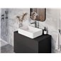 Mitigeur lavabo haut en laiton avec finition couleur titane - Vetox Mitigeur lavabo haut en laiton avec finition couleur titane - Vetox