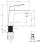 Mitigeur lavabo en laiton chromé - Vetox Mitigeur lavabo en laiton chromé - Vetox