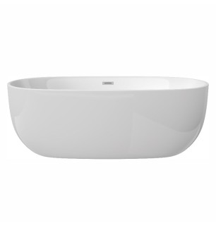 Baignoire autoportante en acrylique ovale de 170 cm - Montain
