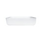 Lavabo rectangulaire à poser en céramique blanc 505 mm - Giasyn Lavabo rectangulaire à poser en céramique blanc 505 mm - Giasyn