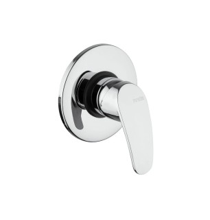 Mitigeur douche encastré Ø116 mm - Ofelia Piralla, laiton chromé