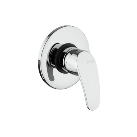 Mitigeur douche encastré Ø116 mm - Ofelia Piralla, laiton chromé