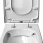Siège de toilette amovible Softclose