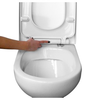 Siège de toilette amovible Softclose