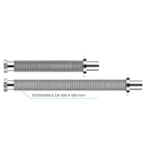 Tuyau d'évacuation extensible