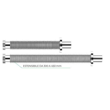 Tuyau d'évacuation extensible