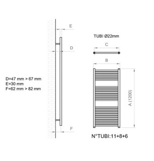 Radiateur sèche-serviettes électrique