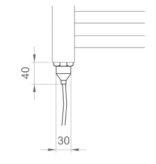 Radiateur sèche-serviettes électrique
