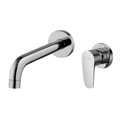 Mélangeur lavabo mural en laiton chromé - Jacuzzi Alba