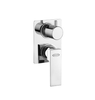 Mitigeur de douche encastré chromé 2 voies - Jacuzzi Twinkle