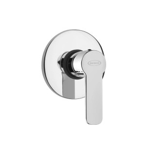 Mitigeur douche encastré chrome - Eolo Jacuzzi, plaque 11.6 cm
