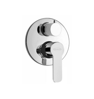 Mitigeur de douche encastré avec inverseur - Eolo Jacuzzi, chrome
