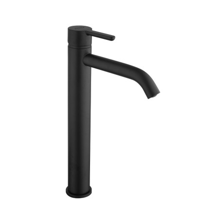 Mélangeur lavabo haut noir - Sunset Yo Jacuzzi, bec 16,8 cm