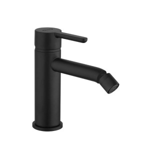 Mélangeur bidet noir mat - Sunset Yo Jacuzzi, monotrou 12.4 cm