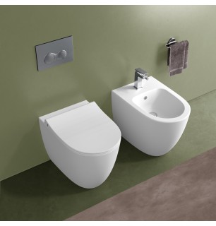 Appareils sanitaires encastrés série Sento - Couleur : blanc mat