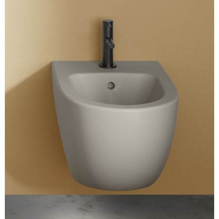 Bidet suspendu Sento - Couleur : Noir mat