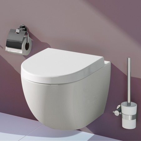 WC suspendu Sento blanc avec siège softclose inclus
