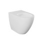 WC en céramique blanche 52x38 cm avec double chasse - Série Des | RAK Ceramics WC en céramique blanche 52x38 cm avec double chasse - Série Des | RAK Ceramics