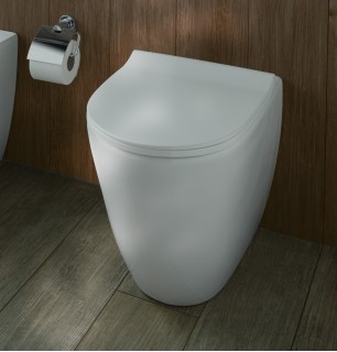 Sento WC affleurant blanc