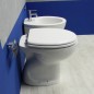 Kit sanitaire senior blanc WC et bidet avec siège inclus Kit sanitaire senior blanc WC et bidet avec siège inclus
