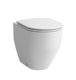 WC affleurant 36x52 cm sans rebord - Lua by Laufen, céramique blanche