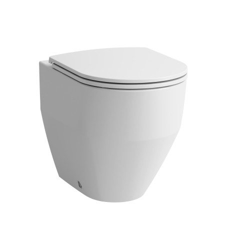 WC affleurant 36x52 cm sans rebord - Lua by Laufen, céramique blanche