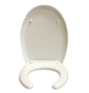 Siège de toilette blanc pour handicapés - Ergonomique et durable | BuyBath