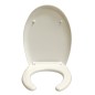 Siège de toilette ergonomique universel blanc pour les personnes handicapées Siège de toilette ergonomique universel blanc pour les personnes handicapées