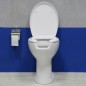WC handicapé blanc à ouverture frontale - Siège exclu WC handicapé blanc à ouverture frontale - Siège exclu