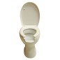WC handicapé blanc à ouverture frontale - Siège exclu WC handicapé blanc à ouverture frontale - Siège exclu