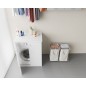 Armoire étanche pour lave-linge XXL avec portes magnétiques 77x71x94H cm Armoire étanche pour lave-linge XXL avec portes magnétiques 77x71x94H cm