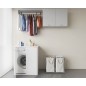 Armoire étanche pour lave-linge XXL avec portes magnétiques 77x71x94H cm Armoire étanche pour lave-linge XXL avec portes magnétiques 77x71x94H cm