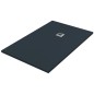 Receveur de douche en résine graphite 70x90 cm avec grille et bonde - Showey Receveur de douche en résine graphite 70x90 cm avec grille et bonde - Showey