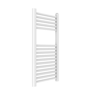 Radiateur sèche-serviettes de salle de bains blanc 112x50 cm avec connexions standard - Opy